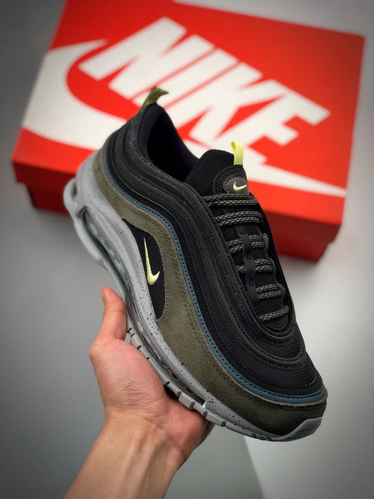 NIKE Air Max 97  Papier journal Vert cendré