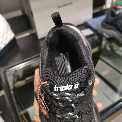 BALENCIAGA TRIPLE S x NOIR GEL